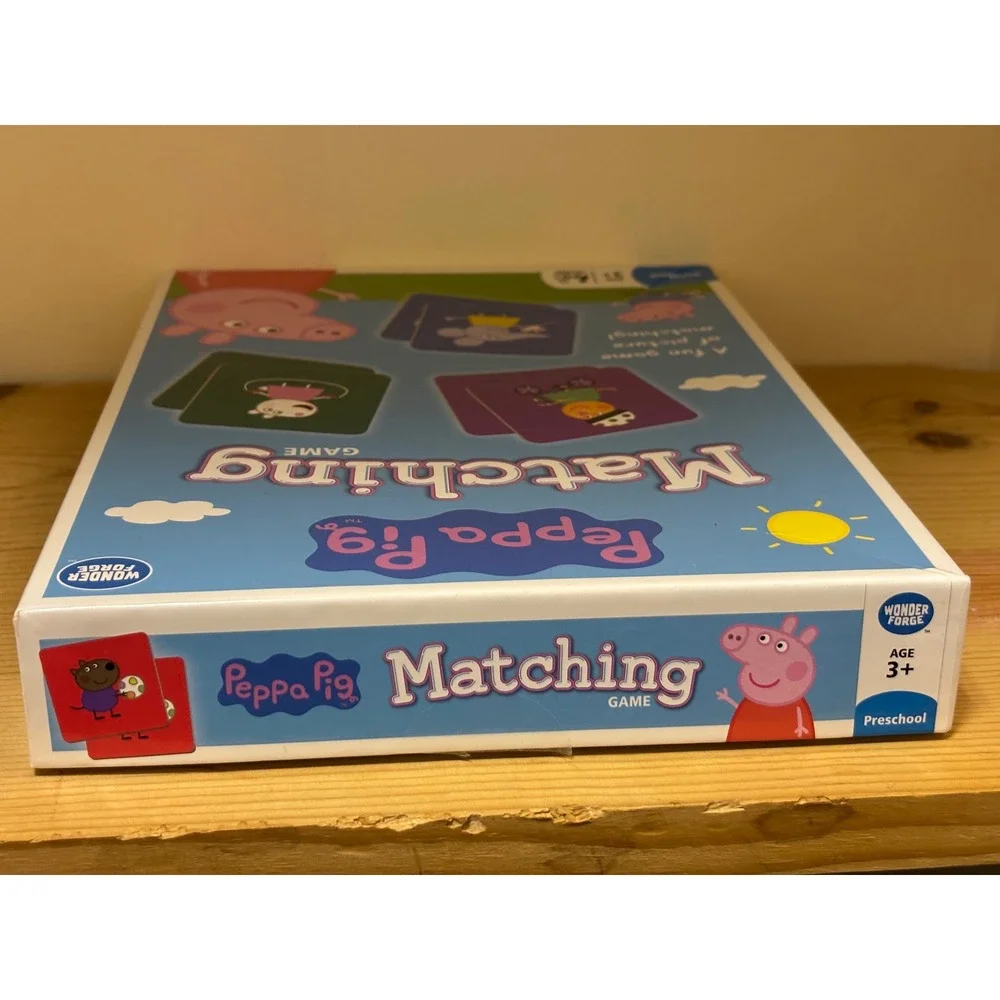 Wonder Forge Peppa Pig Matching Game Preschool Fun Picture‎ Matching Activity